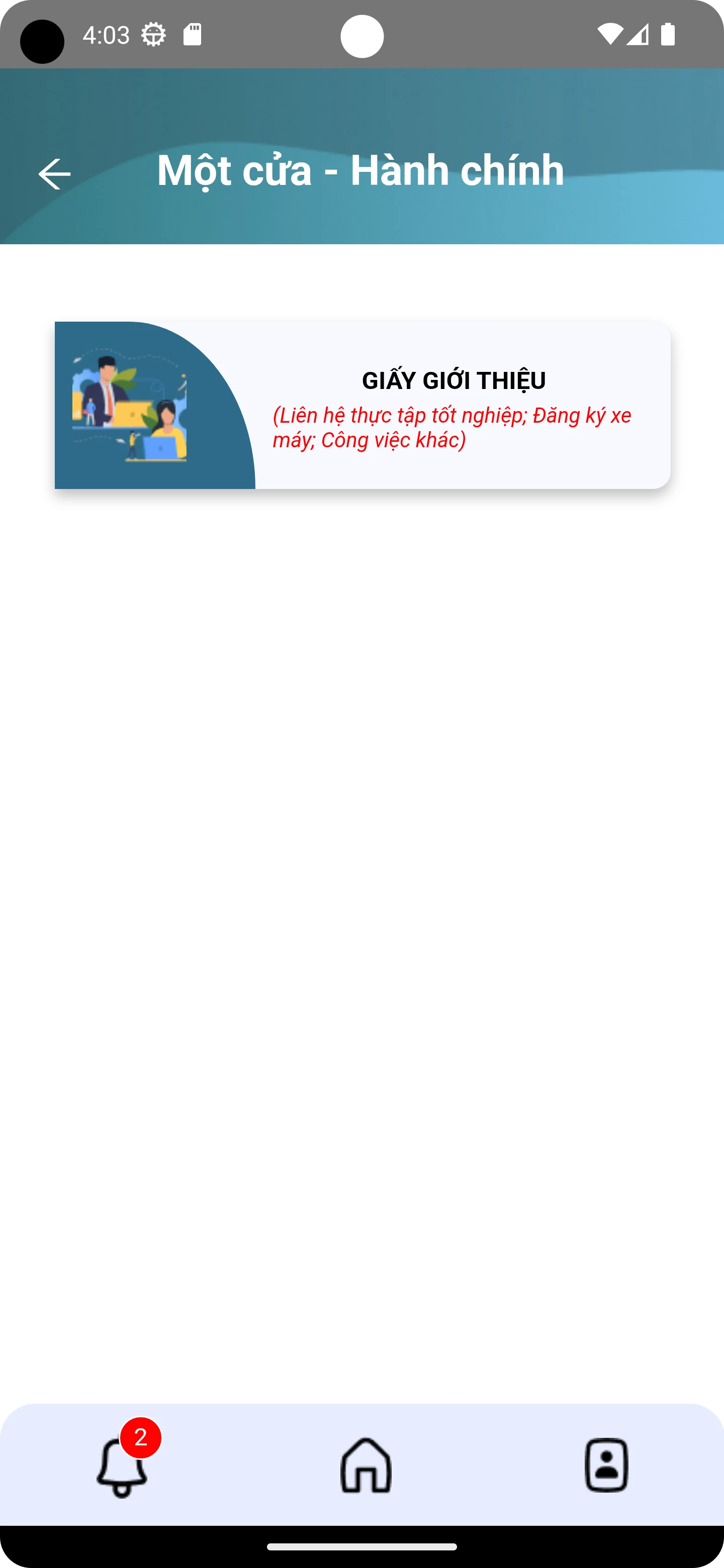 Uneti Online screenshot